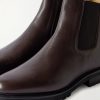 M11 Cross-Grain Leather Chelsea Boots - CU