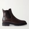 M11 Cross-Grain Leather Chelsea Boots