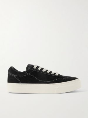 Dellow Leather-Trimmed Suede Sneakers Dellow Leather-Trimmed Suede Sneakers