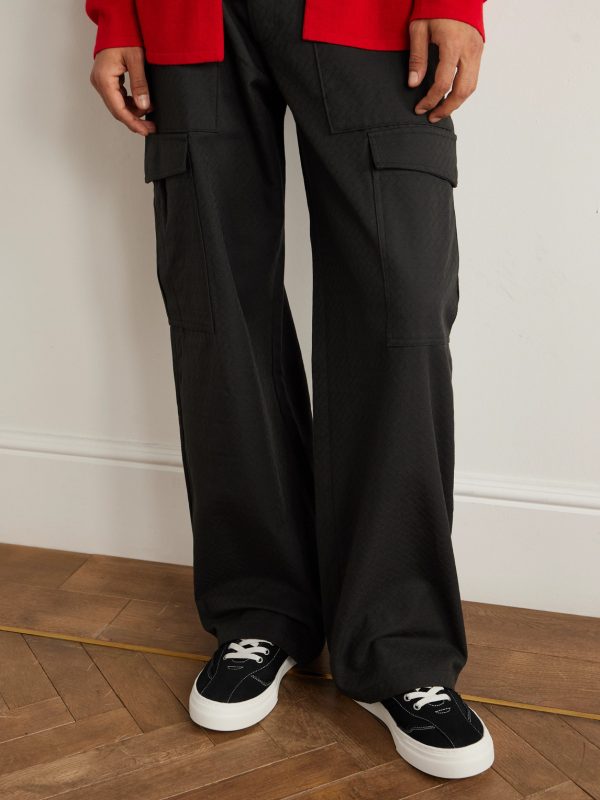 Dellow Leather-Trimmed Suede Sneakers - OU
