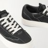 Dellow Leather-Trimmed Distressed Drill Sneakers - CU Dellow Leather-Trimmed Distressed Drill Sneakers - CU