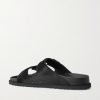 Arizona Calf Hair Sandals - BK Arizona Calf Hair Sandals - BK