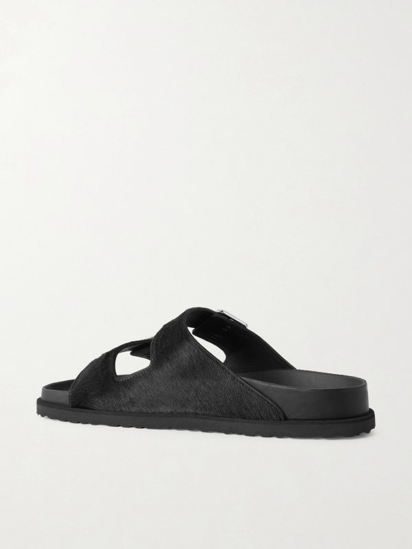 Arizona Calf Hair Sandals - BK Arizona Calf Hair Sandals - BK