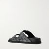 Arizona Velvet Sandals - BK