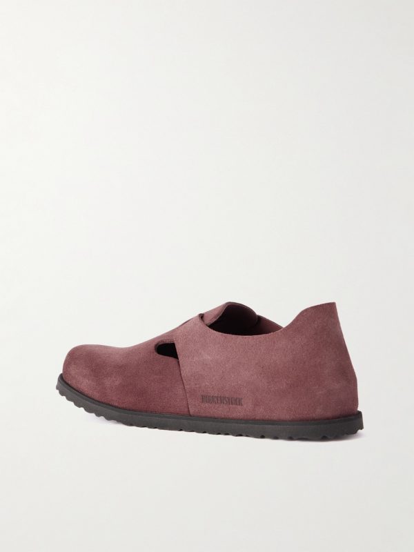 London Suede Clogs - BK