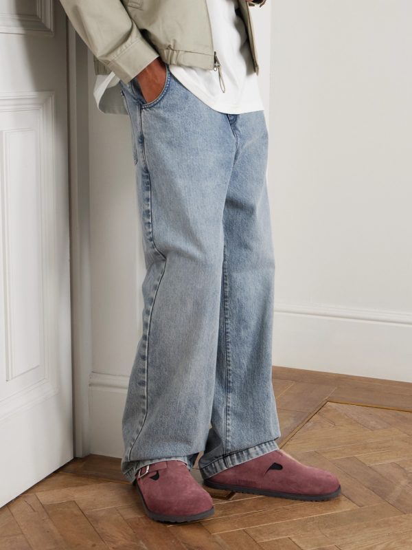 London Suede Clogs - OU