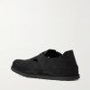 London Suede Clogs - BK