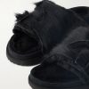 Zürich Shearling-Lined Calf Hair Sandals - CU Zürich Shearling-Lined Calf Hair Sandals - CU