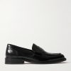 Townee Glossed-Leather Penny Loafers Townee Glossed-Leather Penny Loafers