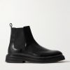 Officer Glossed-Leather Chelsea Boots Officer Glossed-Leather Chelsea Boots