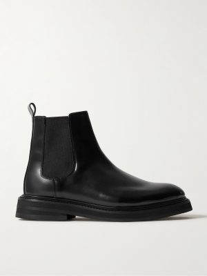 Officer Glossed-Leather Chelsea Boots Officer Glossed-Leather Chelsea Boots