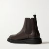 Officer Leather Chelsea Boots - BK Officer Leather Chelsea Boots - BK