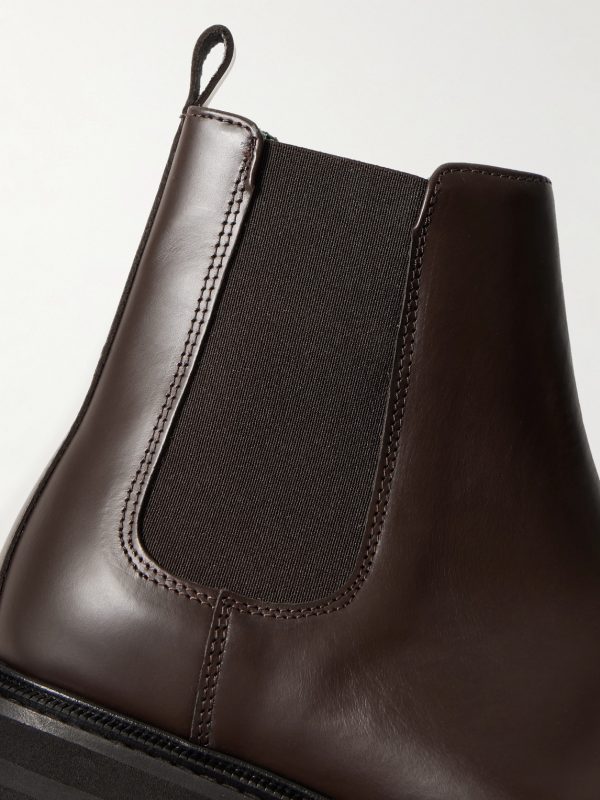 Officer Leather Chelsea Boots - CU Officer Leather Chelsea Boots - CU