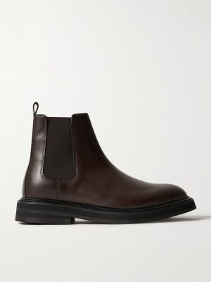 Officer Leather Chelsea Boots Officer Leather Chelsea Boots