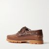 Aztec Leather Boat Shoes - BK Aztec Leather Boat Shoes - BK