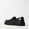 Peeters Glossed-Leather Loafers - BK Peeters Glossed-Leather Loafers - BK