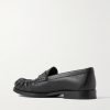 Ogee Full-Grain Leather Penny Loafers - BK