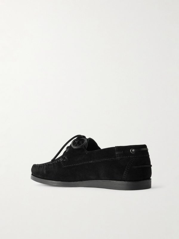 Suede Boat Shoes - BK Suede Boat Shoes - BK