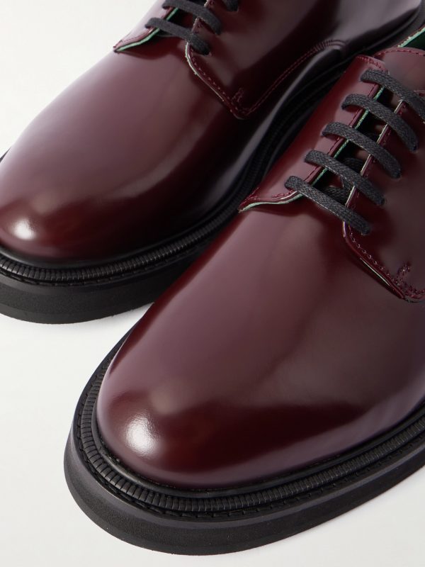 Officer Polished-Leather Derby Shoes - CU Officer Polished-Leather Derby Shoes - CU