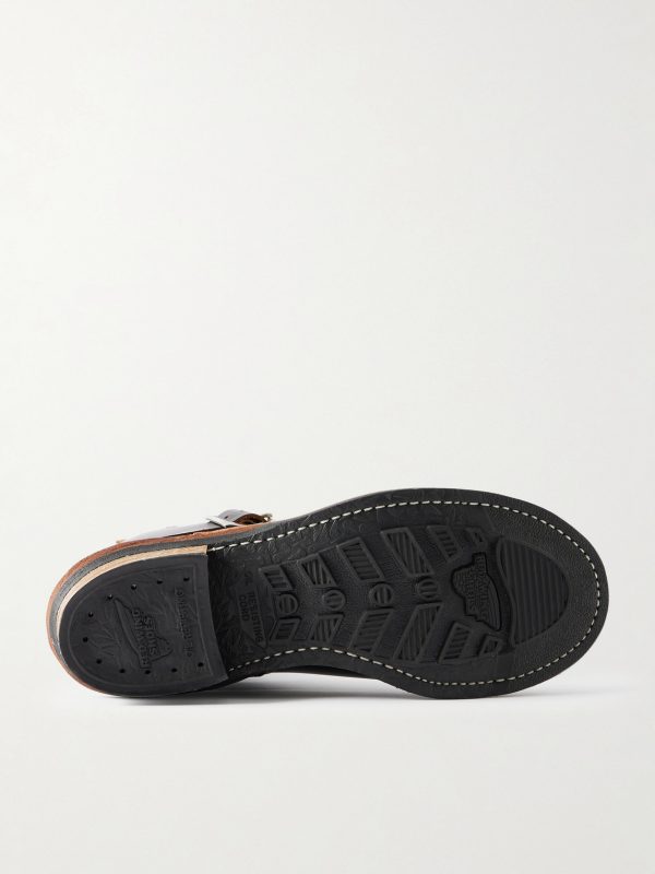 2996 Engineer Buckled Leather Boots - E1