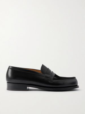 180 Moccasin Leather Penny Loafers