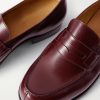 180 Moccasin Leather Penny Loafers - CU 180 Moccasin Leather Penny Loafers - CU