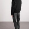 Straight-Leg Garment-Dyed Stretch-Cotton Twill Trousers - BK Straight-Leg Garment-Dyed Stretch-Cotton Twill Trousers - BK