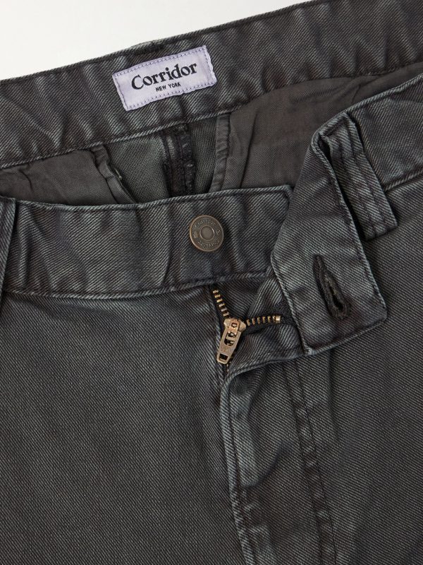 Straight-Leg Garment-Dyed Stretch-Cotton Twill Trousers - CU Straight-Leg Garment-Dyed Stretch-Cotton Twill Trousers - CU