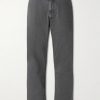 Straight-Leg Garment-Dyed Stretch-Cotton Twill Trousers Straight-Leg Garment-Dyed Stretch-Cotton Twill Trousers