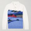 Hart Jacquard-Knit Alpaca-Blend Polo Sweater Hart Jacquard-Knit Alpaca-Blend Polo Sweater