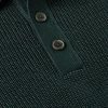 Ribbed Organic Mercerised Cotton Polo Shirt - CU