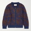 Cotton-Blend Zip-Up Cardigan Cotton-Blend Zip-Up Cardigan