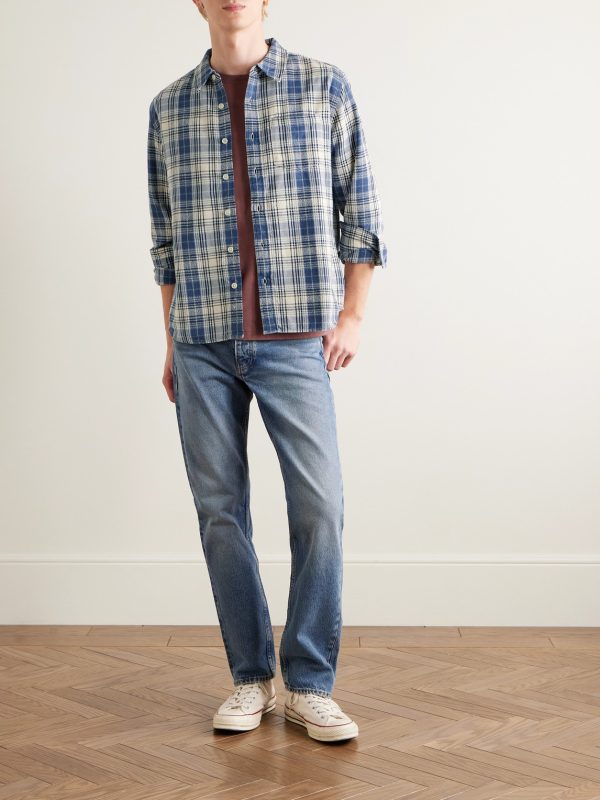 Equinox Checked Cotton Shirt - OU Equinox Checked Cotton Shirt - OU