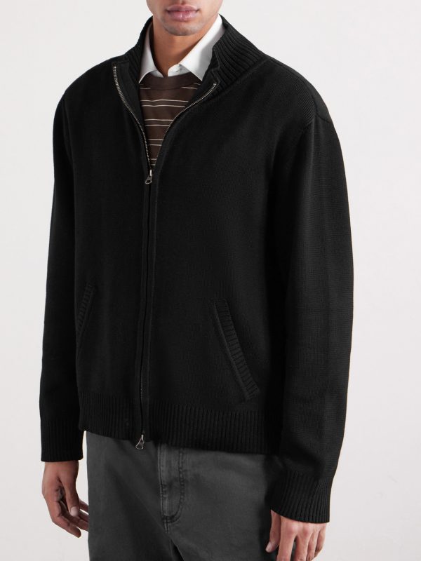 Organic Cotton Zip-Up Cardigan - FR Organic Cotton Zip-Up Cardigan - FR