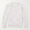 Space-Dyed Alpaca and Pima Cotton-Blend Sweater Space-Dyed Alpaca and Pima Cotton-Blend Sweater