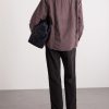 Straight-Leg Cotton-Corduroy Trousers - BK