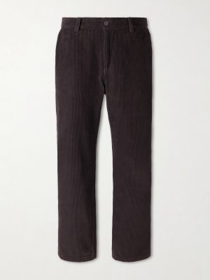 Straight-Leg Cotton-Corduroy Trousers Straight-Leg Cotton-Corduroy Trousers