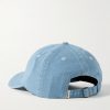 NY NY Embroidered Cotton-Twill Baseball Cap - BK