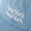 NY NY Embroidered Cotton-Twill Baseball Cap - CU