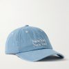 NY NY Embroidered Cotton-Twill Baseball Cap
