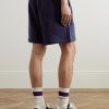Classics Straight-Leg Cotton-Blend Jersey Shorts - BK Classics Straight-Leg Cotton-Blend Jersey Shorts - BK