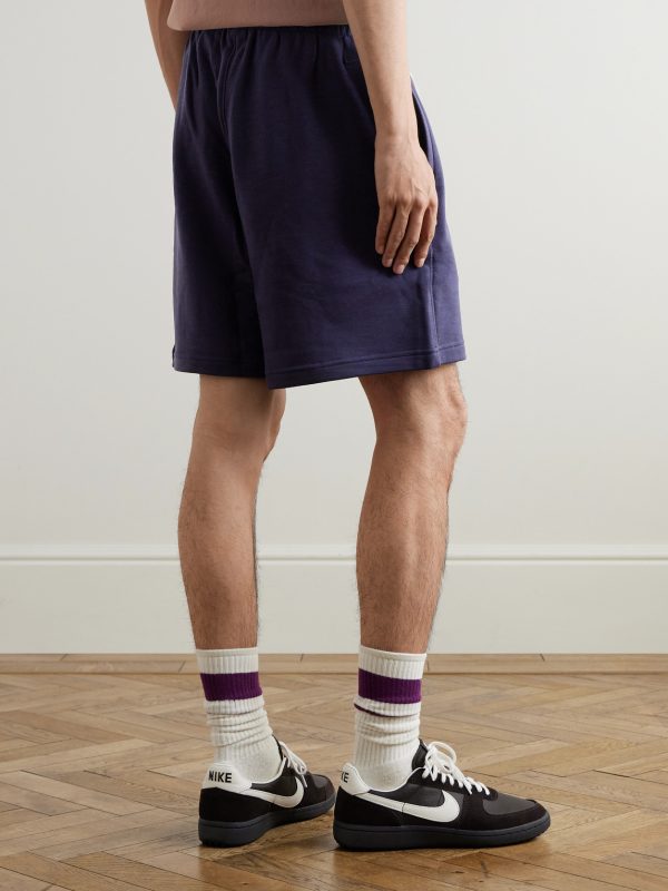 Classics Straight-Leg Cotton-Blend Jersey Shorts - BK Classics Straight-Leg Cotton-Blend Jersey Shorts - BK