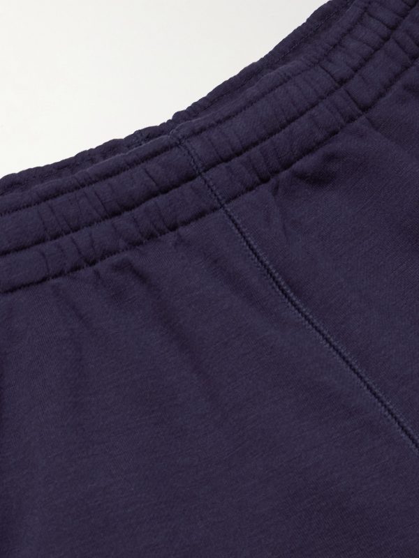 Classics Straight-Leg Cotton-Blend Jersey Shorts - E1 Classics Straight-Leg Cotton-Blend Jersey Shorts - E1