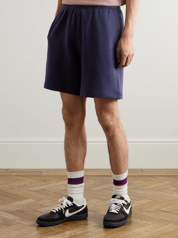 Classics Straight-Leg Cotton-Blend Jersey Shorts - FR Classics Straight-Leg Cotton-Blend Jersey Shorts - FR