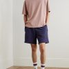 Classics Straight-Leg Cotton-Blend Jersey Shorts - OU Classics Straight-Leg Cotton-Blend Jersey Shorts - OU