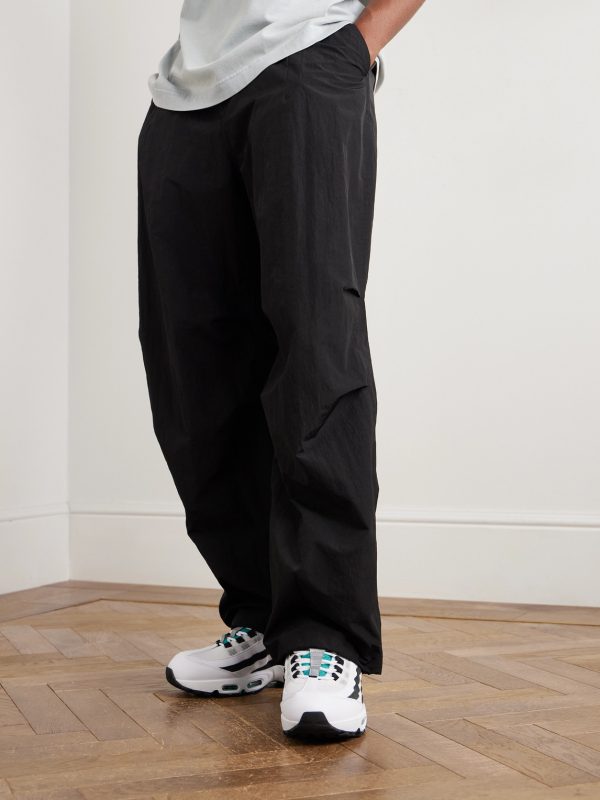 Air Max 95 Suede-Trimmed Leather and Mesh Sneakers - OU Air Max 95 Suede-Trimmed Leather and Mesh Sneakers - OU