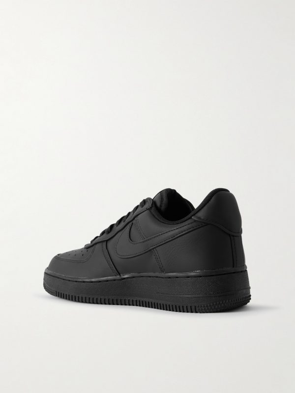 Air Force 1 Premium Leather Sneakers - BK