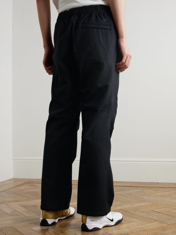 Classics Straight-Leg Twill Trousers - BK Classics Straight-Leg Twill Trousers - BK