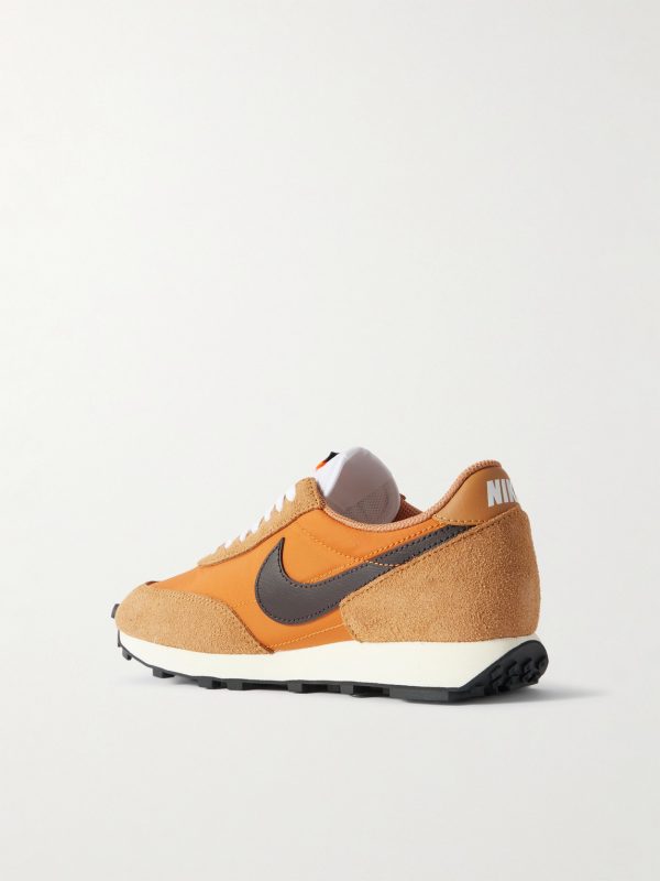 Daybreak SP Leather-Trimmed Suede and Shell Sneakers - BK Daybreak SP Leather-Trimmed Suede and Shell Sneakers - BK