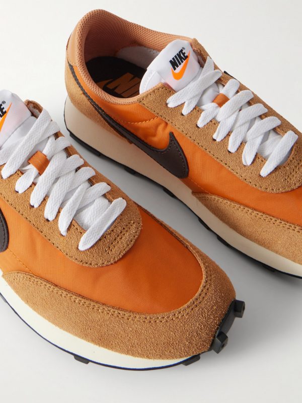 Daybreak SP Leather-Trimmed Suede and Shell Sneakers - CU Daybreak SP Leather-Trimmed Suede and Shell Sneakers - CU